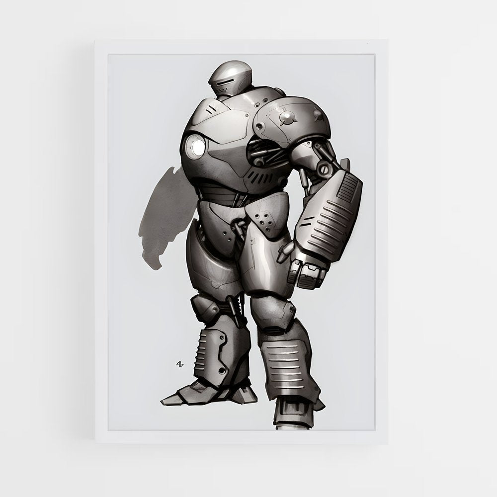 ap-iron monger-8 cadre Blanc