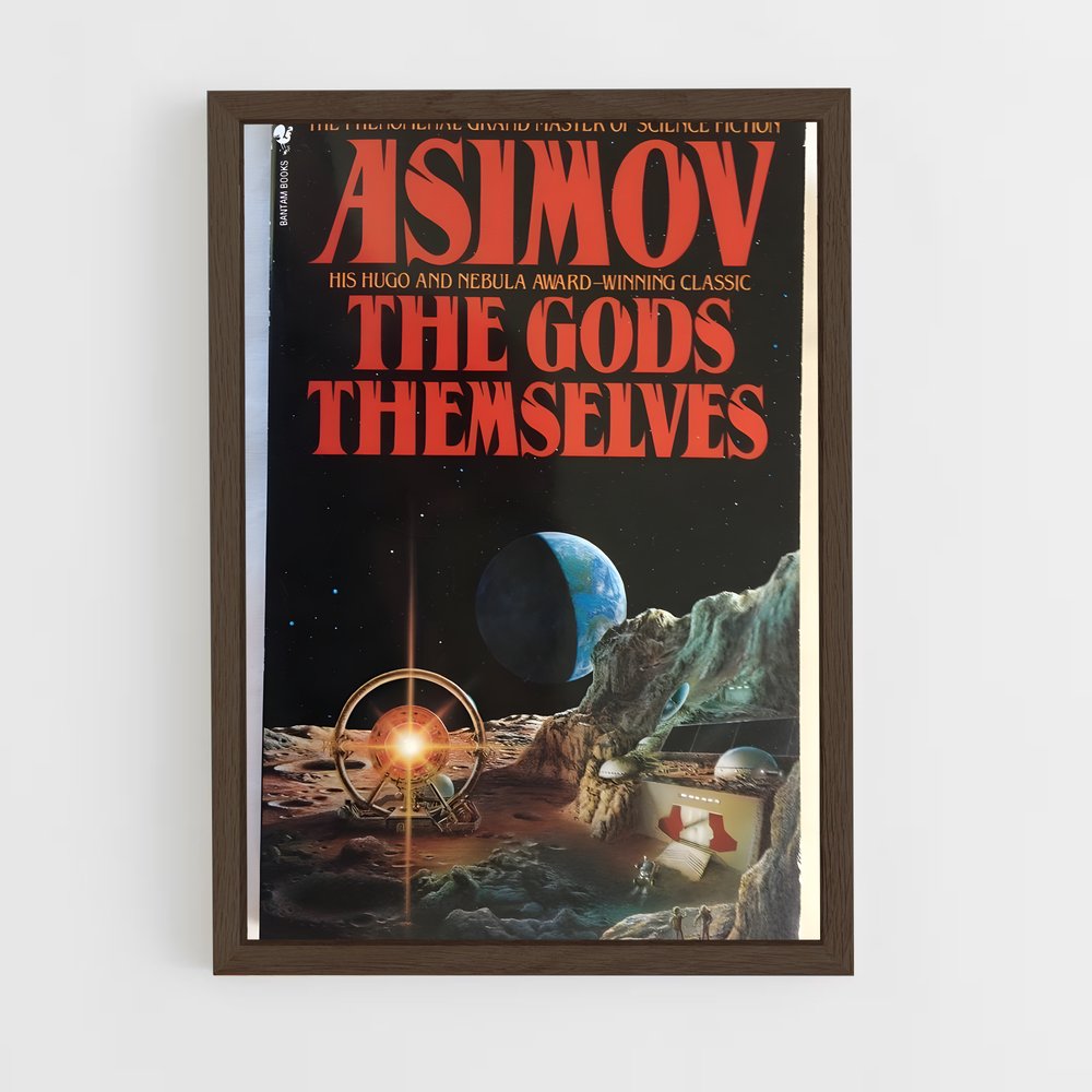 ap-isaac asimov-5 cadre Bois foncé