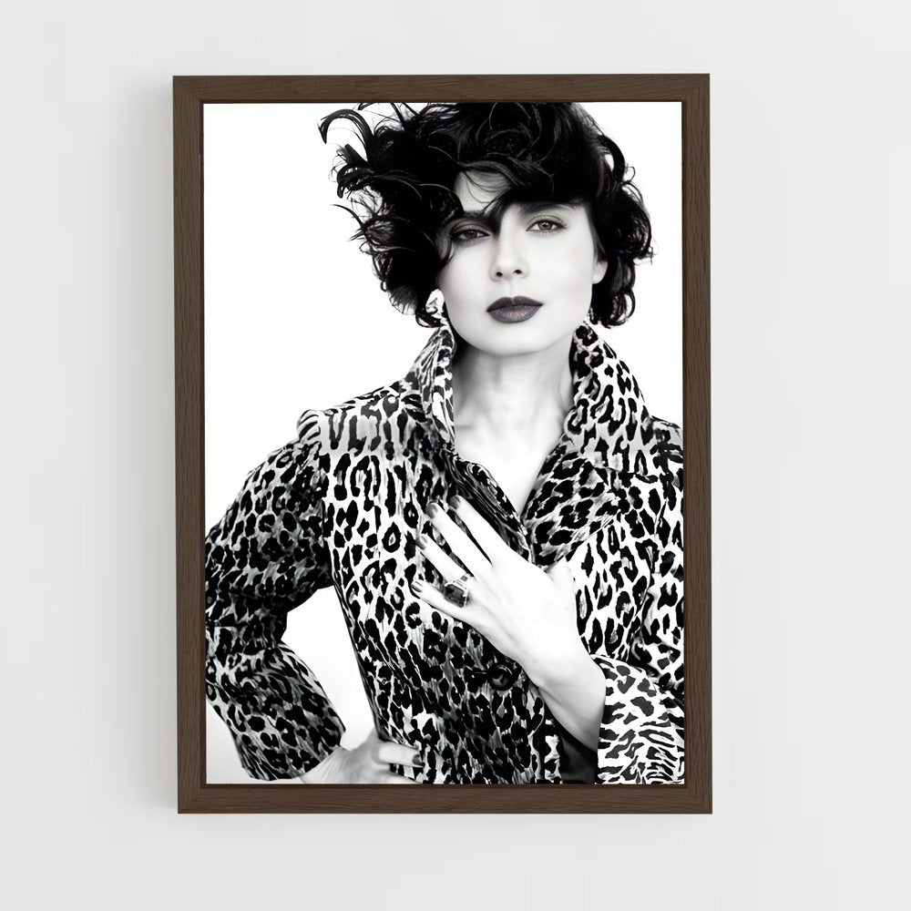 ap-isabella rossellini-5 cadre Bois foncé
