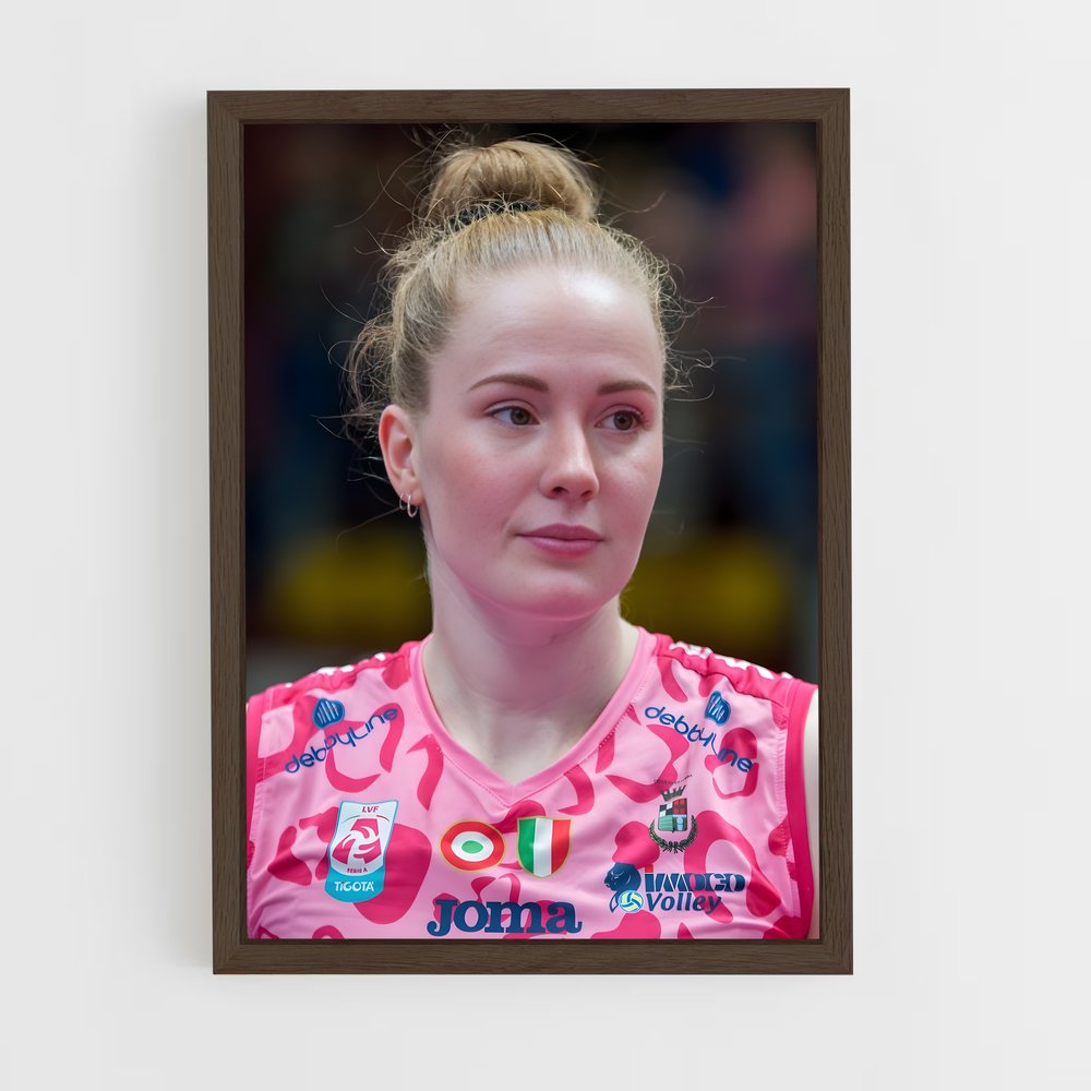 ap-isabelle haak-10 cadre Bois foncé