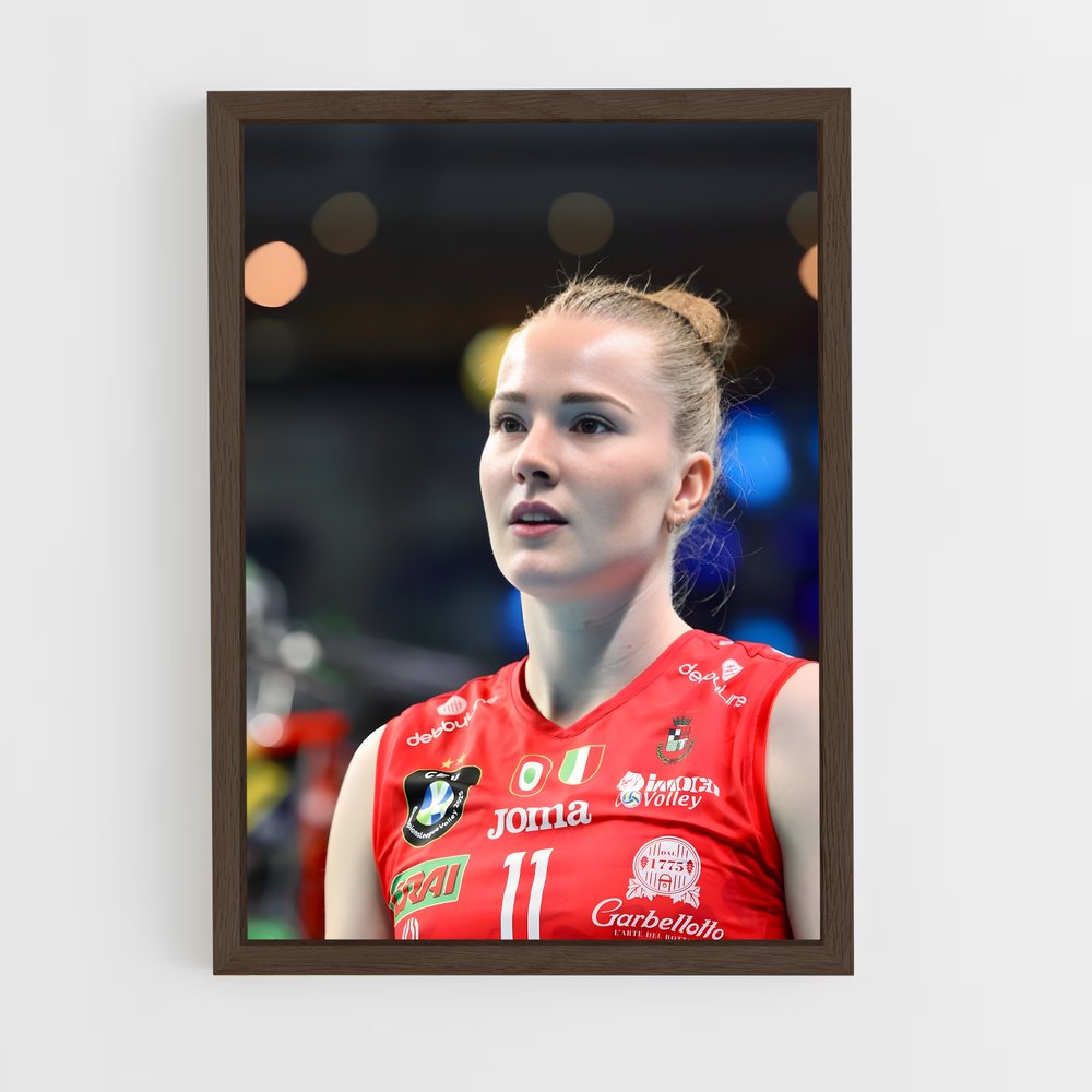 ap-isabelle haak-3 cadre Bois foncé