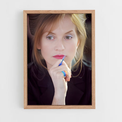 ap-isabelle huppert-9 cadre Bois clair