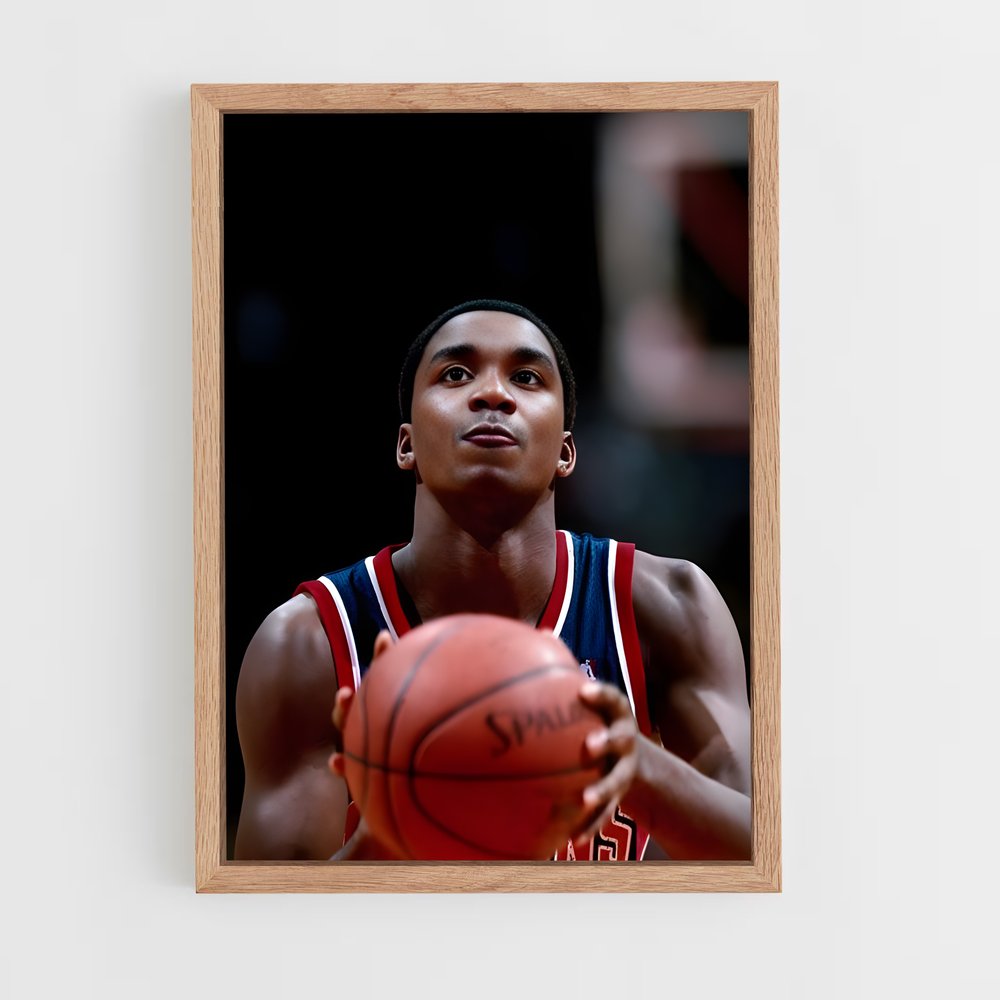 ap-isiah thomas-10 cadre Bois clair