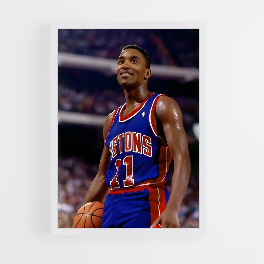 ap-isiah thomas-4 cadre Blanc