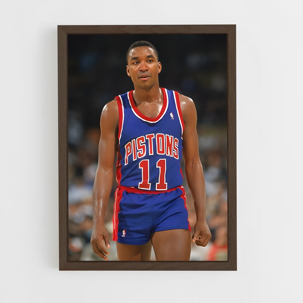 ap-isiah thomas-5 cadre Bois foncé