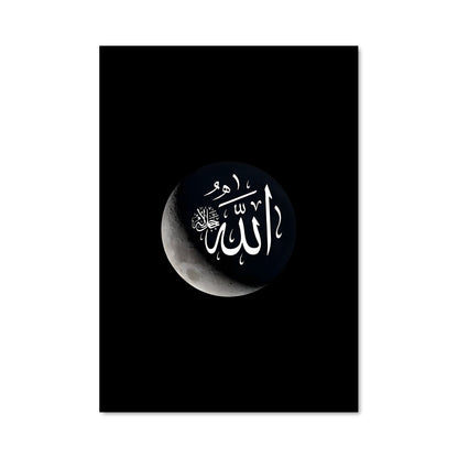 Poster Lune Montante