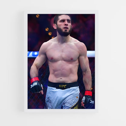 ap-islam makhachev-2 cadre Blanc