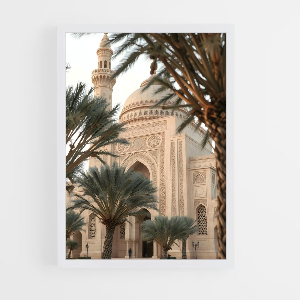 ap-islamic architecture-14 cadre Blanc