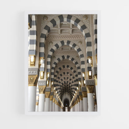 ap-islamic architecture-17 cadre Blanc