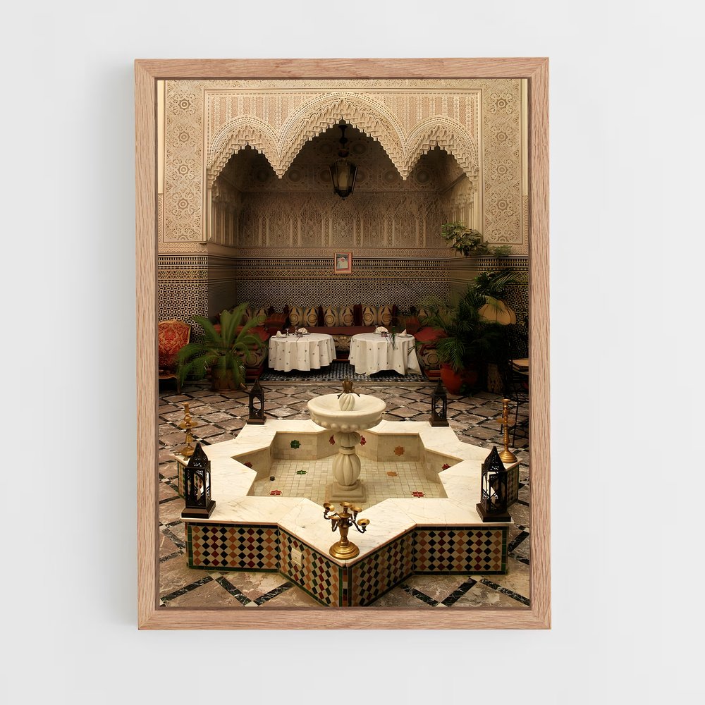 ap-islamic architecture-3 cadre Bois clair