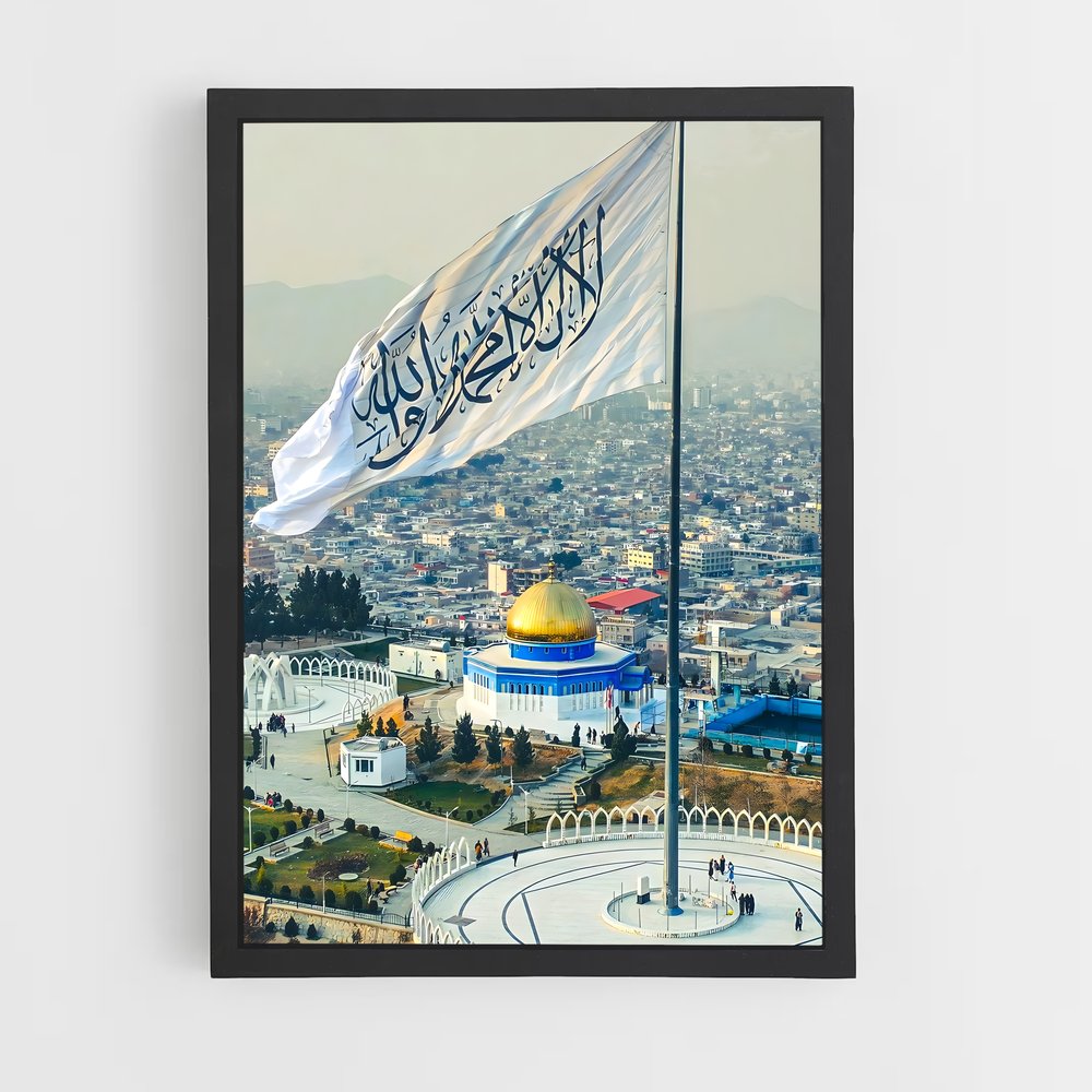 ap-islamic flag-1 cadre Noir