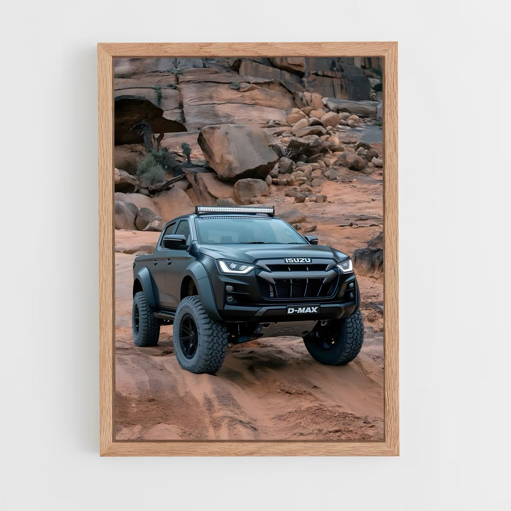 ap-isuzu-1 cadre Bois clair