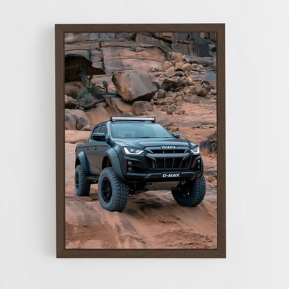 ap-isuzu-1 cadre Bois foncé