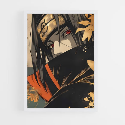 ap-itachi uchiha-12 cadre Blanc