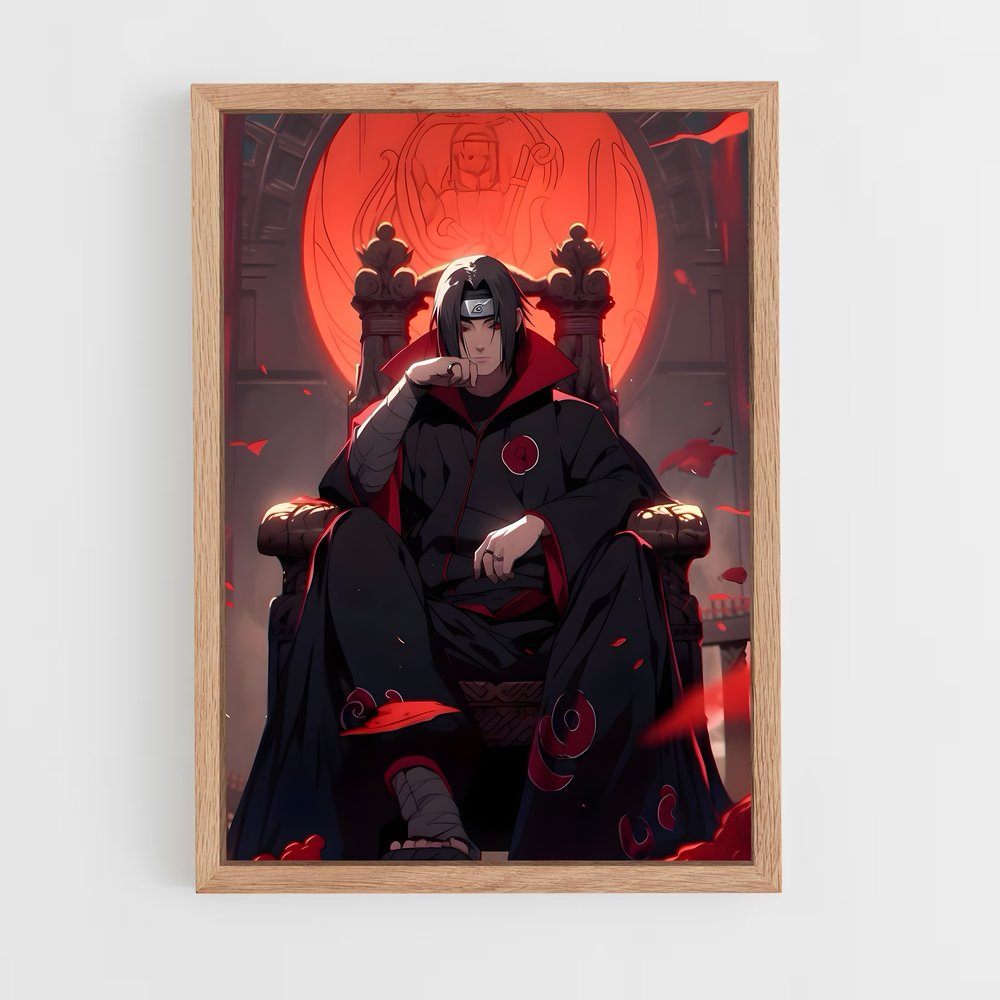 ap-itachi uchiha-5 cadre Bois clair