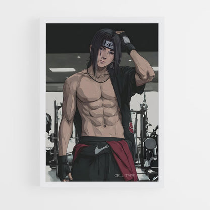 ap-itachi uchiha-9 cadre Blanc