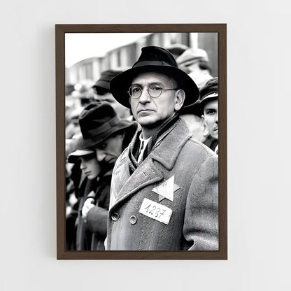 ap-itzhak stern-1 cadre Bois foncé