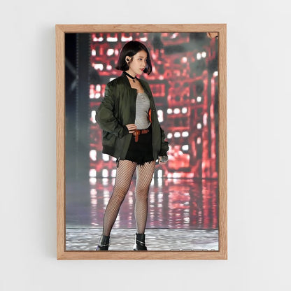 ap-iu lee ji-eun-17 cadre Bois clair