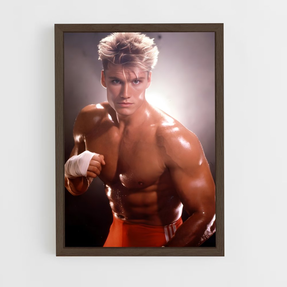 ap-ivan drago-1 cadre Bois foncé