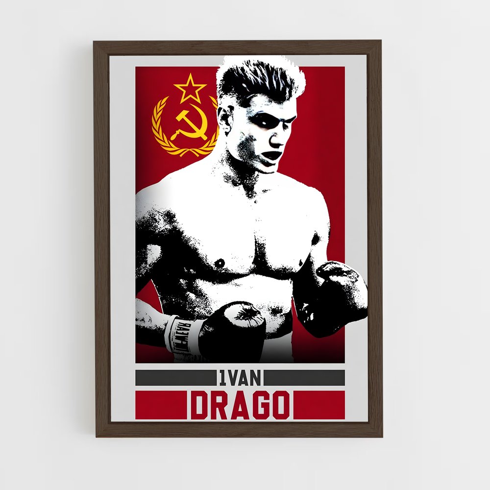 ap-ivan drago-2 cadre Bois foncé