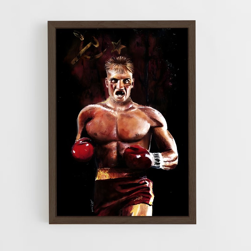 ap-ivan drago-3 cadre Bois foncé