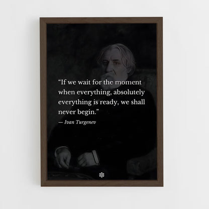 ap-ivan turgenev-1 cadre Bois foncé
