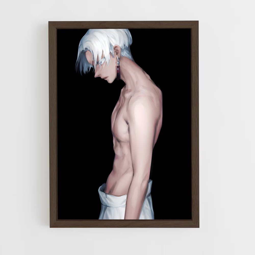 ap-izana kurokawa-3 cadre Bois foncé