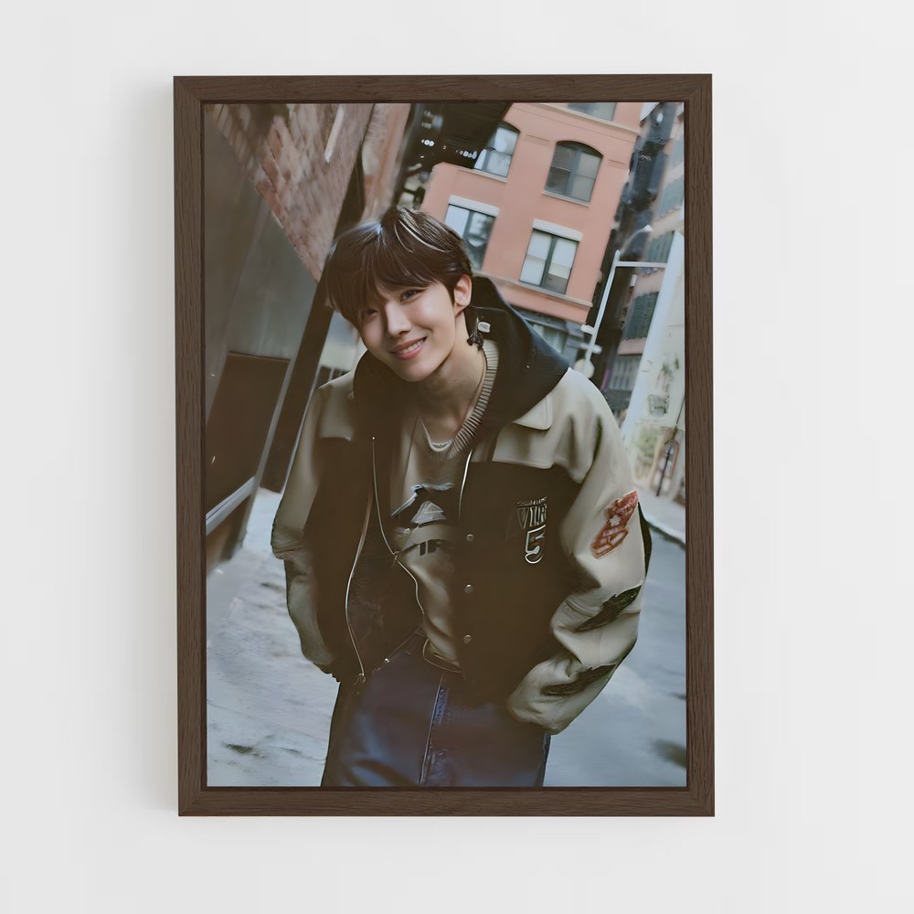 ap-j-hope bts-1 cadre Bois foncé