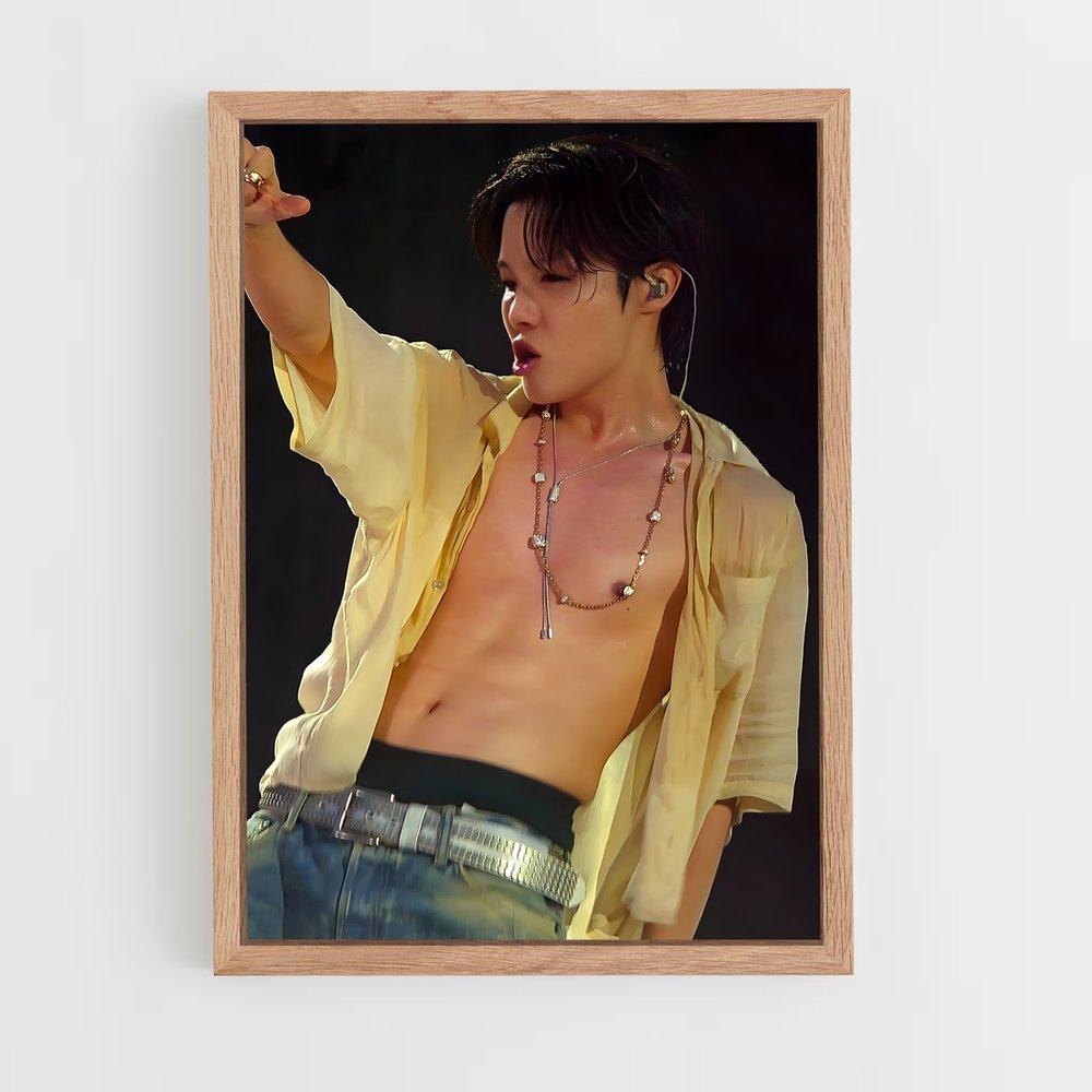 ap-j-hope bts-2 cadre Bois clair