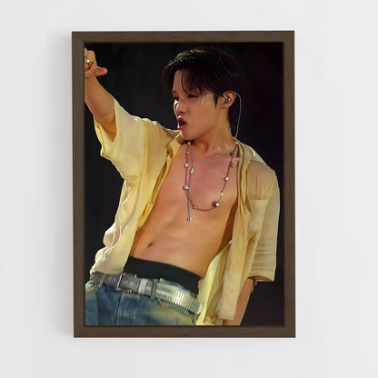 ap-j-hope bts-2 cadre Bois foncé