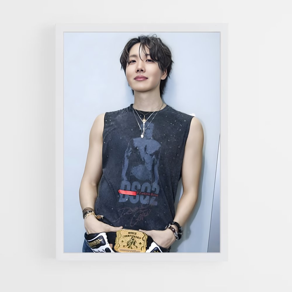 ap-j-hope bts-8 cadre Blanc