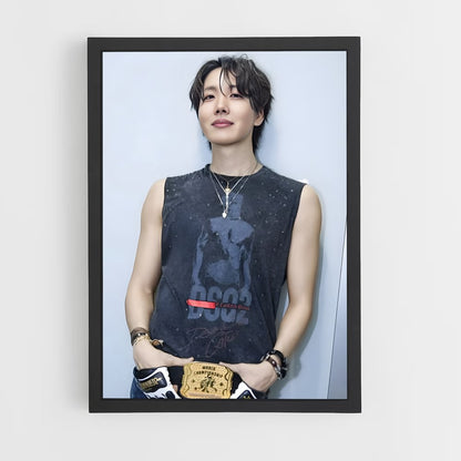 ap-j-hope bts-8 cadre Noir