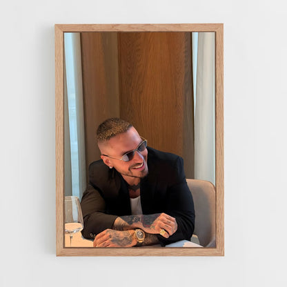 ap-j balvin-1 cadre Bois clair