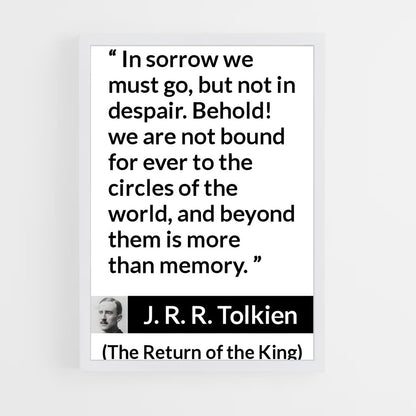 ap-j r r tolkien-2 cadre Blanc
