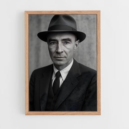 ap-j robert oppenheimer-2 cadre Bois clair