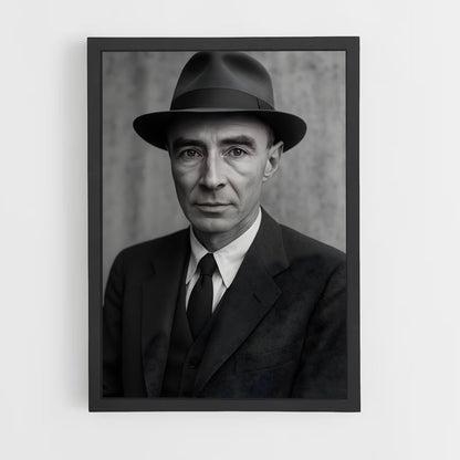ap-j robert oppenheimer-2 cadre Noir