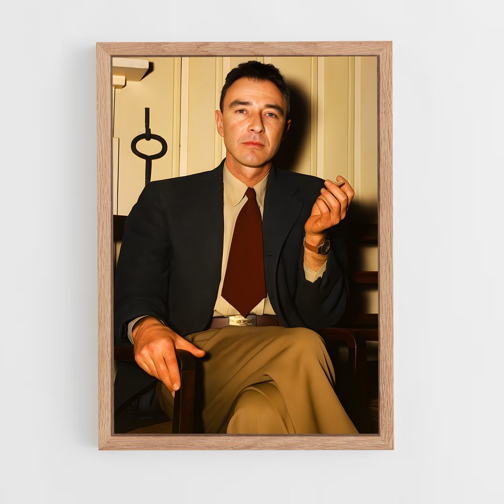 ap-j robert oppenheimer-3 cadre Bois clair