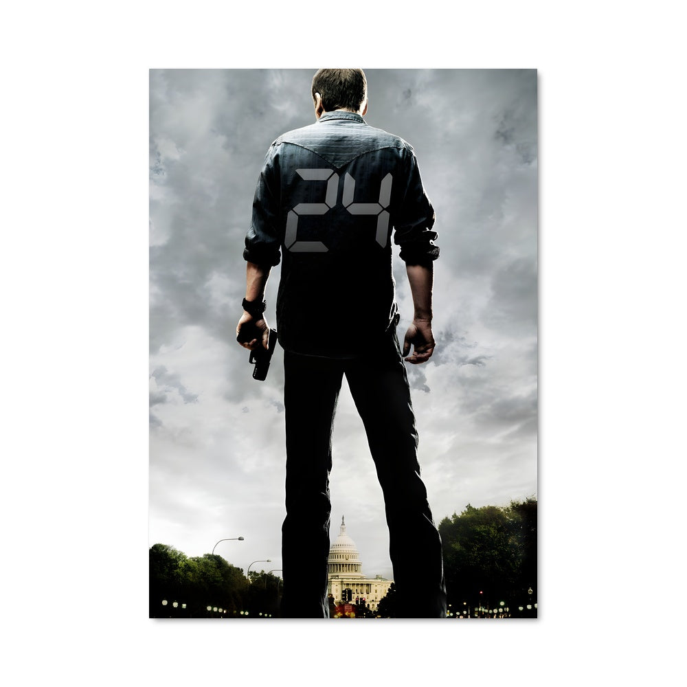 Poster Skate & Clouds