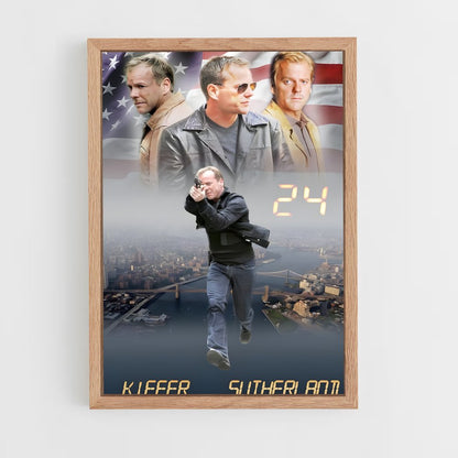 ap-jack bauer-4 cadre Bois clair