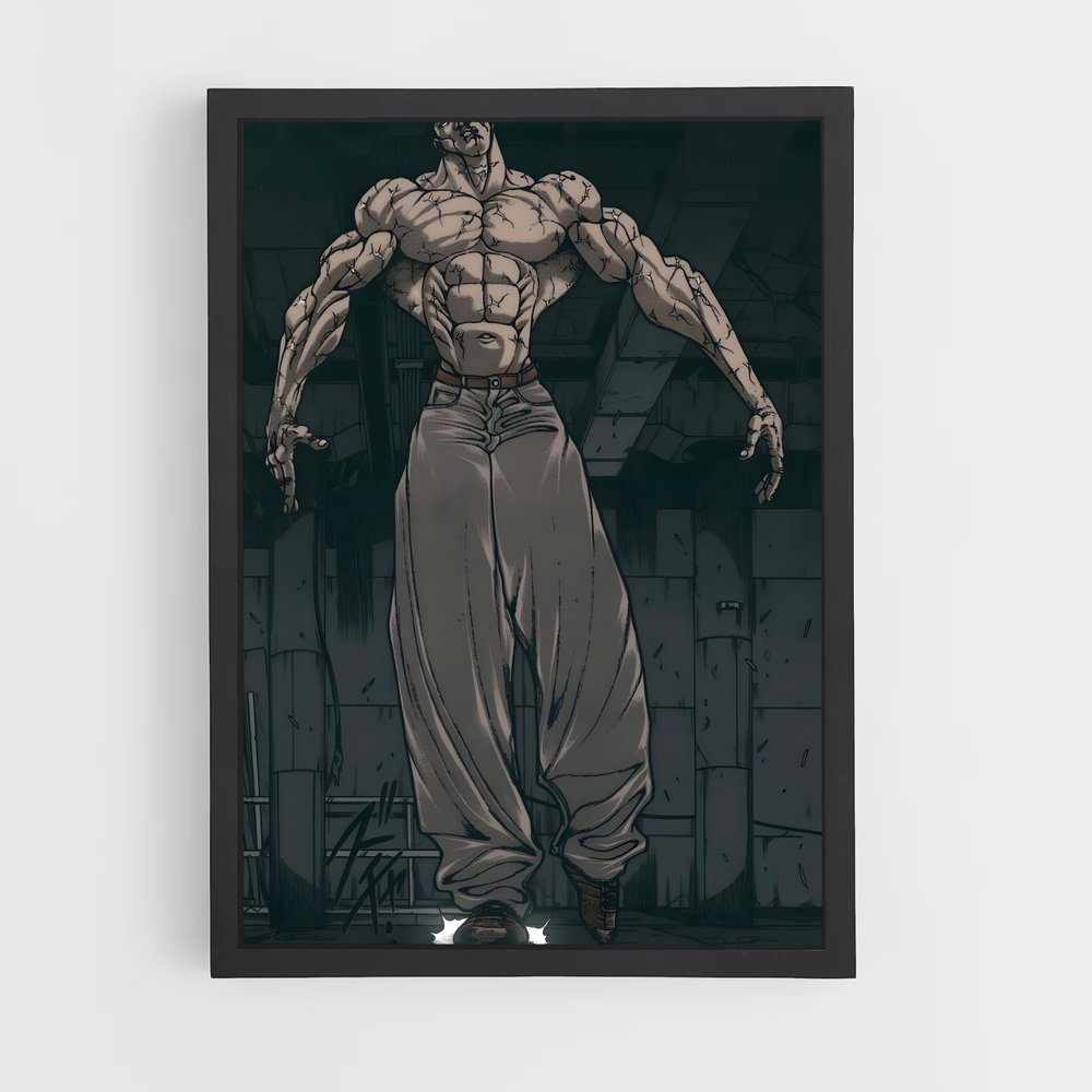 ap-jack hanma-2 cadre Noir