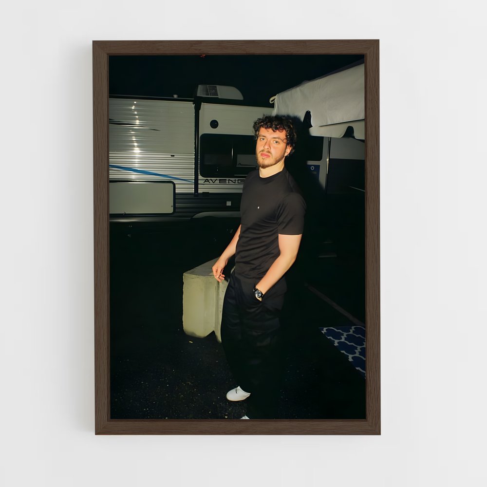 ap-jack harlow-8 cadre Bois foncé