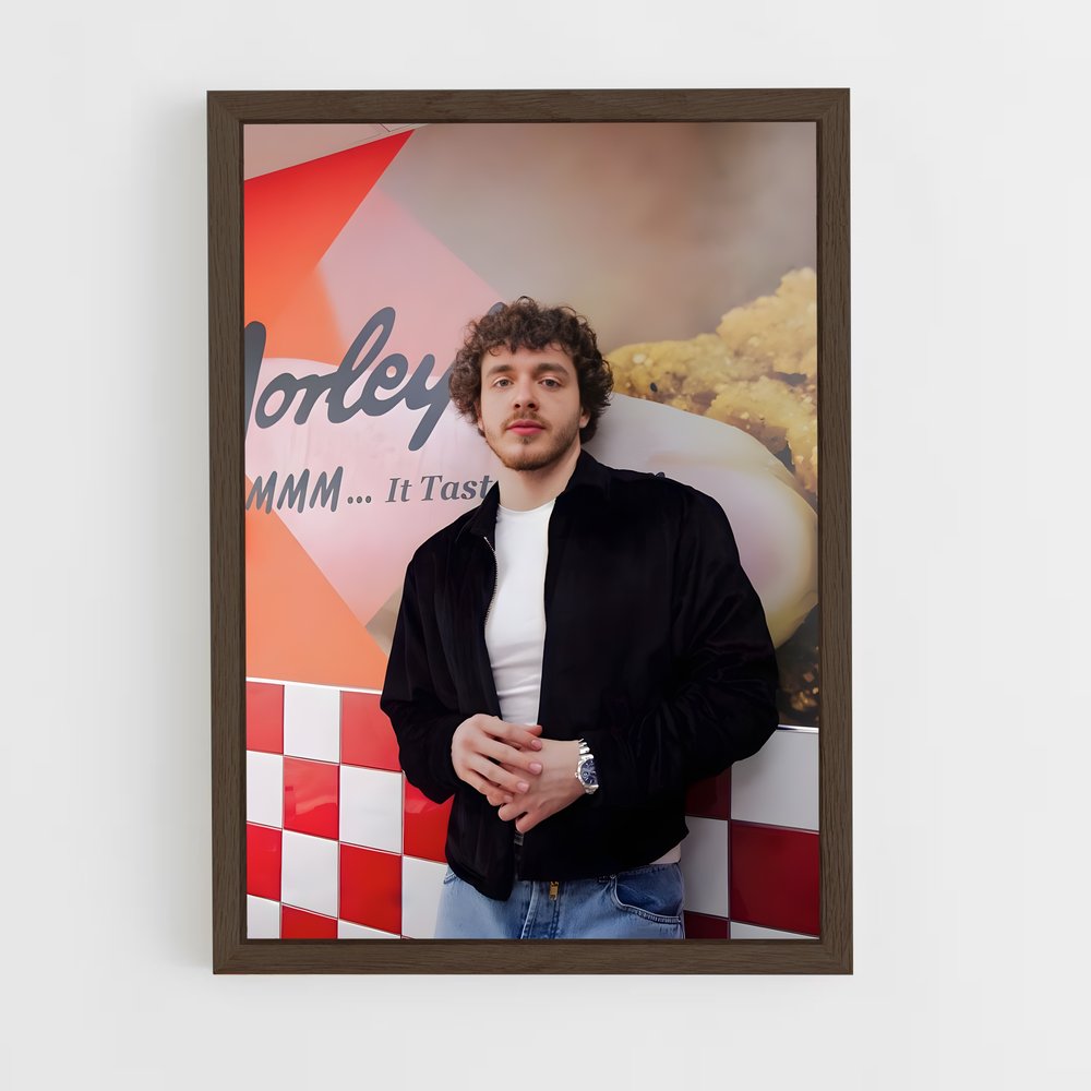ap-jack harlow-9 cadre Bois foncé