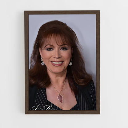 ap-jackie collins-4 cadre Bois foncé