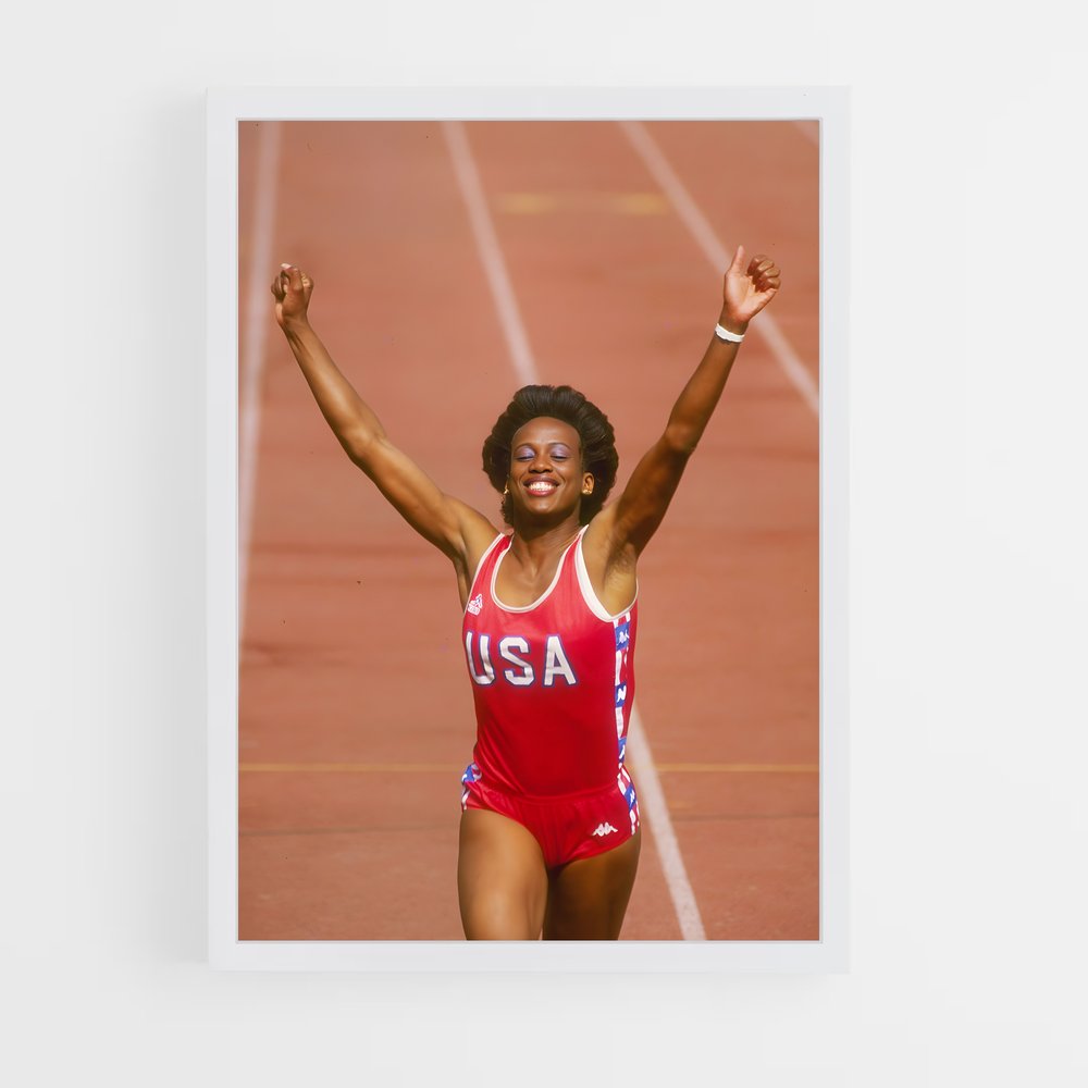 ap-jackie joyner-kersee-3 cadre Blanc
