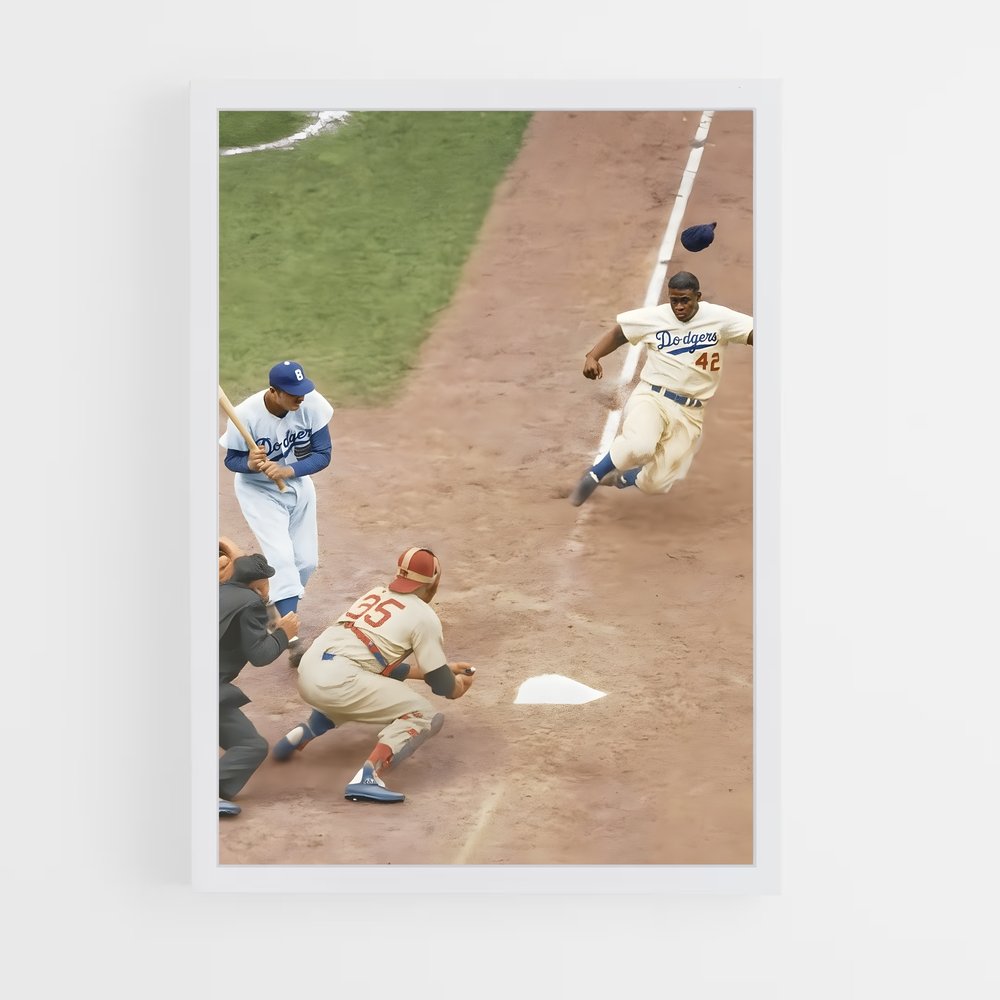 ap-jackie robinson-2 cadre Blanc