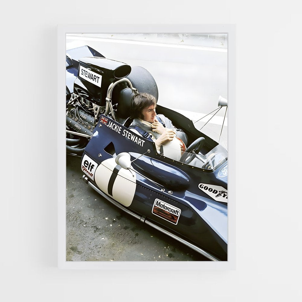 ap-jackie stewart-2 cadre Blanc