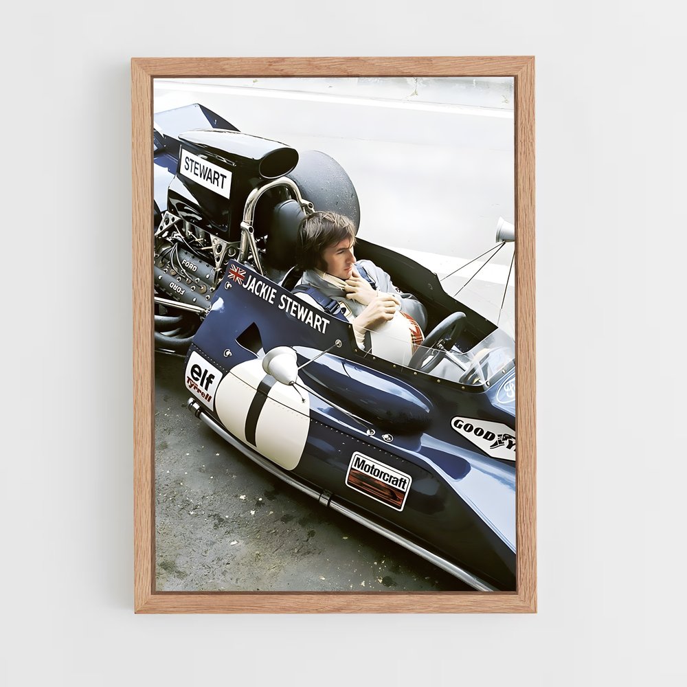 ap-jackie stewart-2 cadre Bois clair