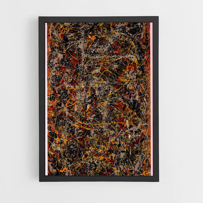 ap-jackson pollock-1 cadre Noir