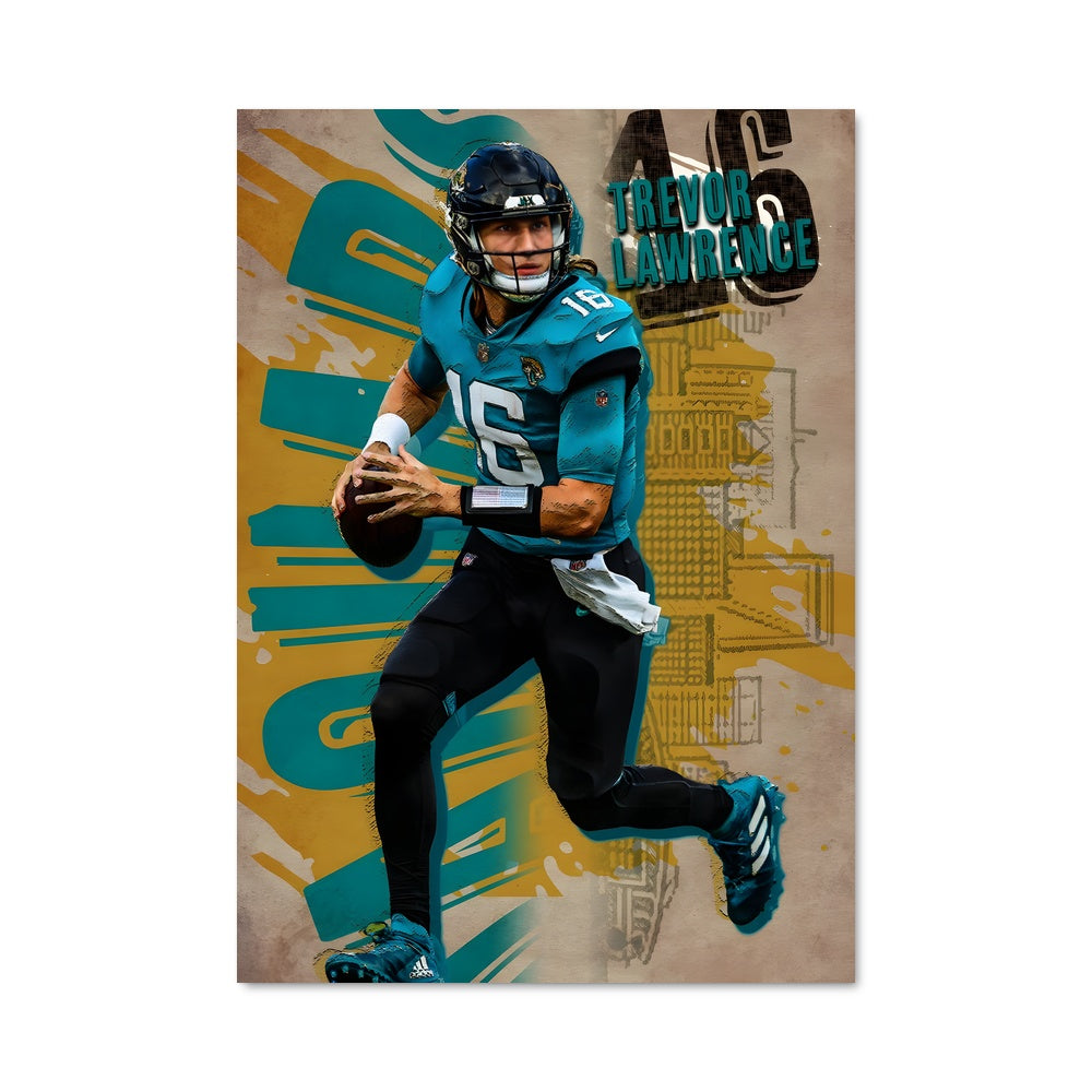 Poster Jaguars en Action