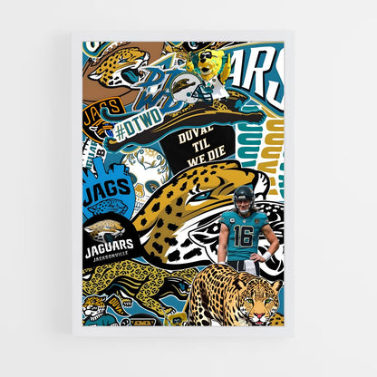 ap-jacksonville jaguars-1 cadre Blanc